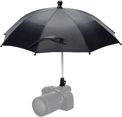 DSLR Mirrorless Camera Hot Shoe Umbrella Rain Cover Protector Sunshade for Canon EOS R100 R50 R8 R7 R10 R3 R6M2 R6V R5 C Rp R Rebel T8i T7 90D A7RVI A7R VI A7RV A7 IV A7S III II Z8 Z9 Z30 Z5 Z6 Z7II