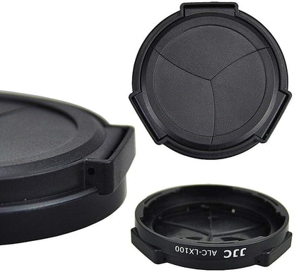 Auto Open and Close Lumix L10 Lens Cap for Leica D-LUX 8 7 DLUX8 L10 Cover | Automatic Lens Protector for Leica D-LUX8 D-LUX7 (Typ 109) Panasonic Lumix L10 DMC-LX100 II DC-LX100M2 Replace DMW-LFAC1