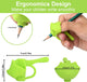 6 Pack Silicone Pencil Grips, Pencil Holder Grip Posture Correction Training, Ergonomic Pencil Grippers Holder for Writing Aid (Style B)