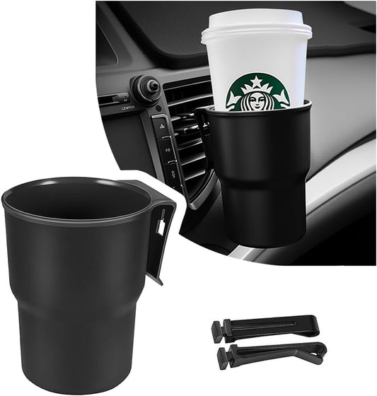 Hanging Cup Holder with 2 Kinds of Hooks,Multi-Function Car Cup Holder Organizer Car Trash Can on Air Vents or Car Window Cup Holder for Drinks,Glasses Holder,Pen