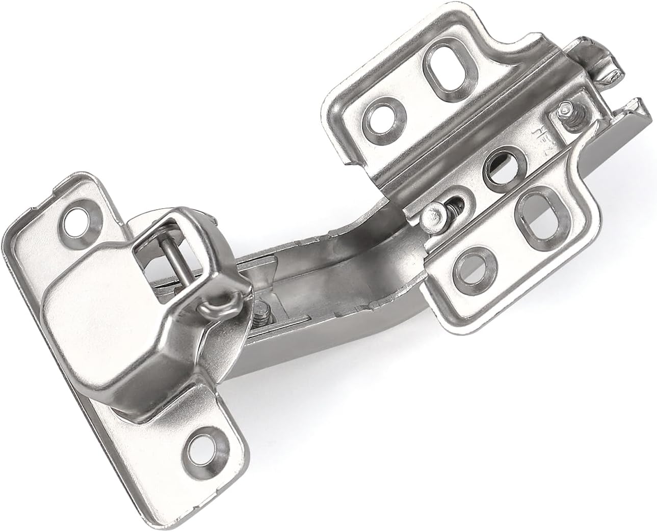 135 Degree Lazy Susan Hinge Full Overlay Concealed Corner Cabinet Hinge for Cabinet, Cupboard, Folded Door, Corner Kitchen Cabinet Replacement Hardware (1 Pair, 2 PCS)