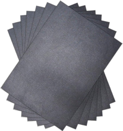 100 Sheets Carbon Transfer Paper Tracing for DIY Wood Working Canvas and Other Art Craft Surfaces Graphite & 5 Pieces Ball Embossing Stylus Black (8.3 x 11.7 Inches)