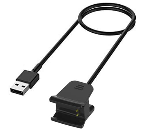 Charger for Fitbit Alta HR (Not for Fitbit Alta), Replacement USB Charging Cable Cord Clip for Smart Bands Activity Tracker (1m/3.3ft)