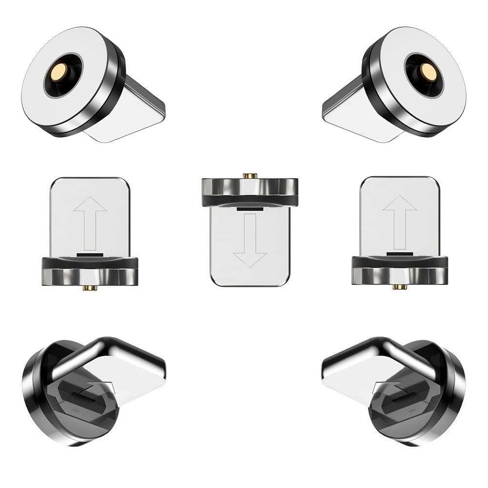 Magnetic Charging Tips (iPoTips) 7pack,just Magnetic tip (iProduct Tips),Without USB Cables& Non-Data,Compatibility for iOS-SmartSeries