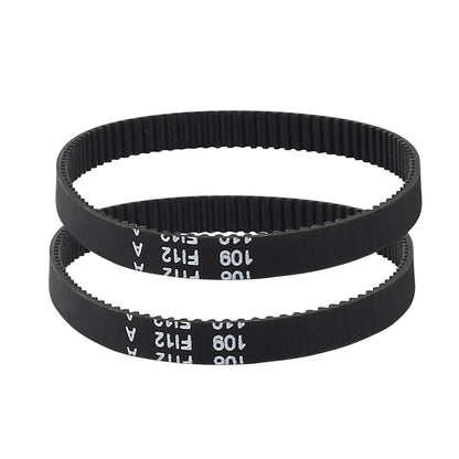 2Pcs Set GT2 Synchronous Wheel 20&60 Teeth 5mm Bore Aluminum Timing Pulley with 2Pcs Length 200mm Width 6mm Belt