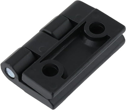 Black Butt Hinge Zinc Alloy Door Hinge Heavy Duty Boat Hatch Hinges Residential Bed Room Hinge for Doors Hardware 1.96" x 1.88" -4pcs
