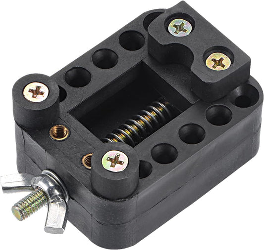 Watch Back Case Cover Remover Holder, Watch Repair Tool Adjustable 32mm PVC Black