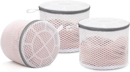 3 Pack Lingerie Wash Bags Delicate Clothing Underwear Protection Mesh Laundry Bags for Intimate Apparel