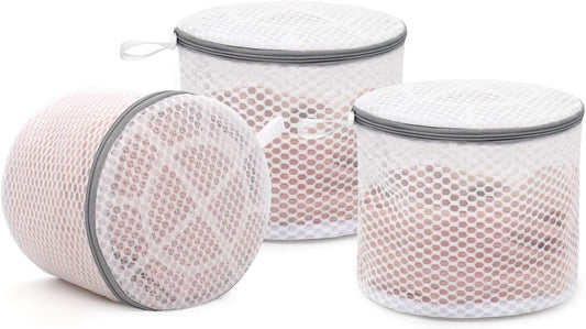 3 Pack Lingerie Wash Bags Delicate Clothing Underwear Protection Mesh Laundry Bags for Intimate Apparel