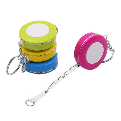 4 Pack Double-Sided Measuring Tape 60 Inch 1.5m Retractable Soft Portable with Keychain for Tailors and Seamstresses