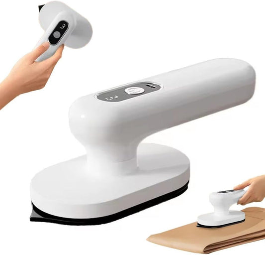Clothing Steamer 1 Piece White Fast Heating Lightweight Easy to Iron Gentle on Fabrics Suitable for Home Travel Office