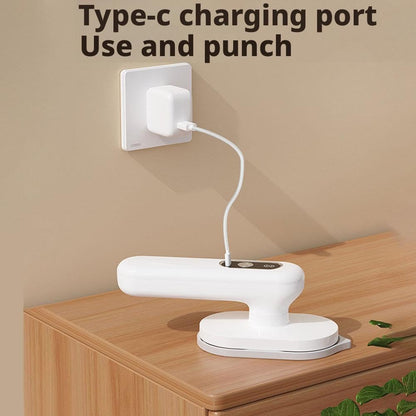 Clothing Steamer 1 Piece White Fast Heating Lightweight Easy to Iron Gentle on Fabrics Suitable for Home Travel Office