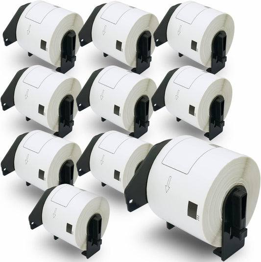- Compatible Shipping Labels Replacement for Brother DK-1202 (2.4 in x 3.9 in), Use with Brother QL Label Printers [10 Rolls/3000 Labels]