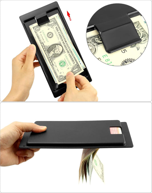Black Check Holders, 36 Pcs Check Presenters Trays, Check Tip Holder for Receipts, Cash, Credit Cards, Used in Restaurants, Cafes, Bars, Hotels and Dining