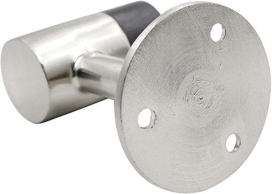 3 Inch / 75mm Heavy Duty Floor Stop, Door Stopper Stainless Steel Brushed Nickel - Pack of 4