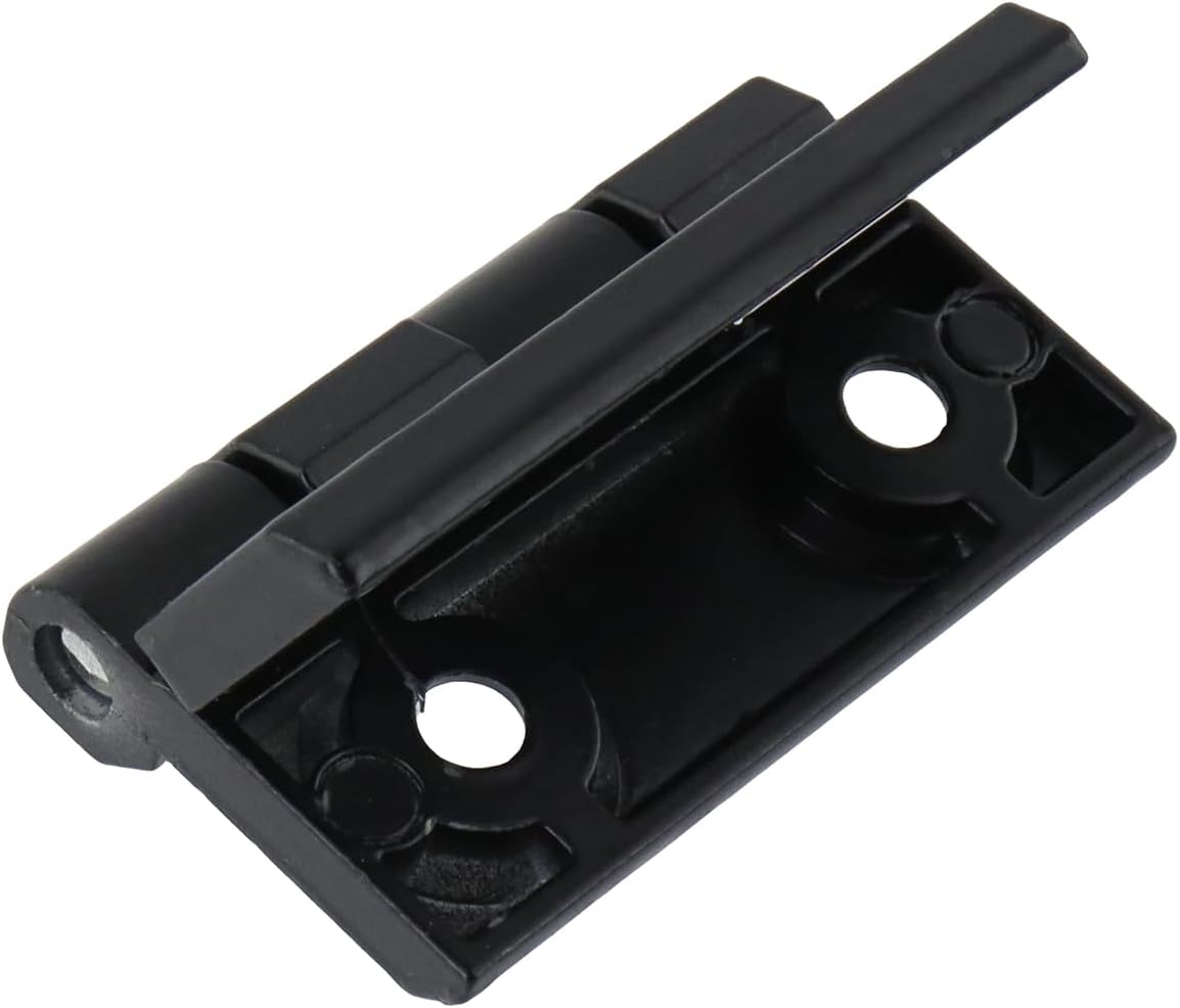 Black Butt Hinge Zinc Alloy Door Hinge Heavy Duty Boat Hatch Hinges Residential Bed Room Hinge for Doors Hardware 2.36" x 2.36" -4pcs