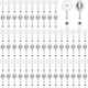 100 Pcs Translucent Retractable Badge Reels Round ID Badge Holders Nursing Name Reels with Swivel Alligator Clip and Vinyl Card Strap for Nurses Volunteer Students Teachers(Translucent Clear)