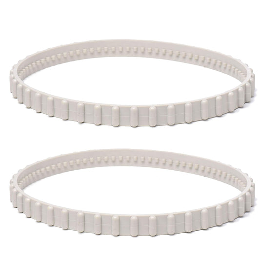 (2 Pack)  RCX23002 Replacement Soft Tread Drive Belt - Premium, Heavy-Duty Rubber Pool Cleaner Parts | Compatible with Aquavac Tiger Shark (Plus and QC) and SharkVac Pool Cleaners