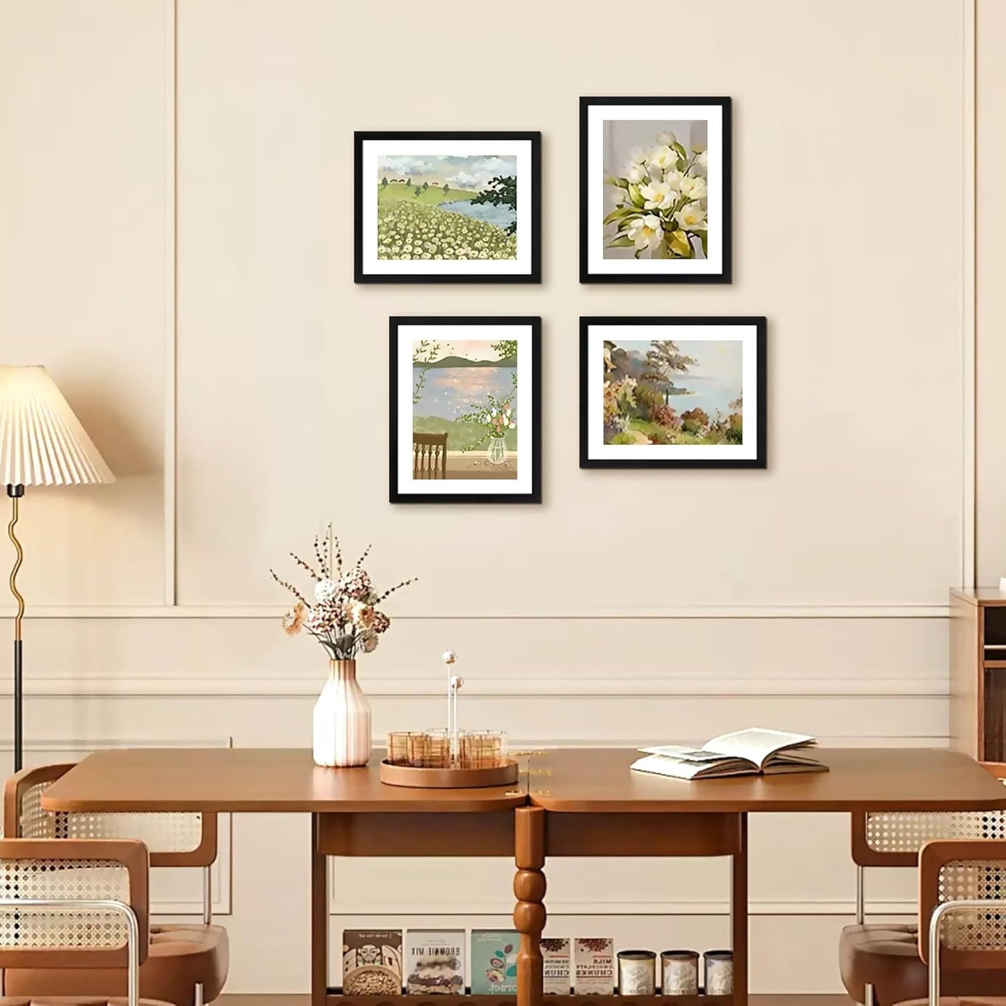 8x10 Picture Frame Set of 2 & 8.5x11 Picture Frame Bulk-6 Pack