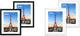 8x10 Picture Frame Set of 2 & White 8x10 Picture Frame Set of 2