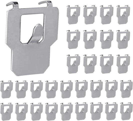 Xadnitu 30 Pieces 30LB Claw Drywall Picture Hangers for Easy Wall Picture Frames, Mirrors, Paintings, Art Hanging, Supporting in Home and Office Decoration