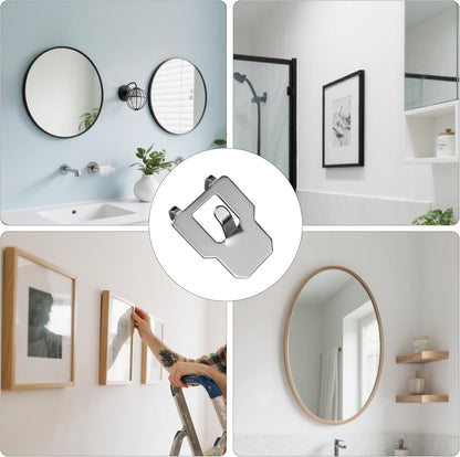 Xadnitu 30 Pieces 30LB Claw Drywall Picture Hangers for Easy Wall Picture Frames, Mirrors, Paintings, Art Hanging, Supporting in Home and Office Decoration