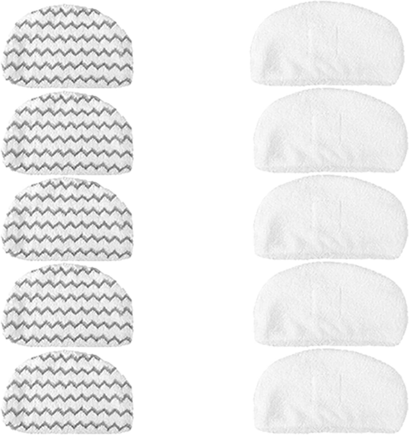 10PK  Replacement Pads Compatible with Bissell Powerfresh Steam Mop 1940 1440 1806 1544 2075 2685 Series 19401 19404 19409 1940A 1940F 1940N 1940T 1940Q 1940W B0006 15441 15443 2181 2814