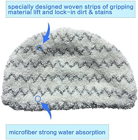 10PK  Replacement Pads Compatible with Bissell Powerfresh Steam Mop 1940 1440 1806 1544 2075 2685 Series 19401 19404 19409 1940A 1940F 1940N 1940T 1940Q 1940W B0006 15441 15443 2181 2814