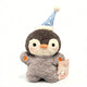 Goodnight Series Plush Toy - Soft Cuddly Animal Doll for Desk Decoration - Soothing Palm-Sized Stuffed Companion - Penguin