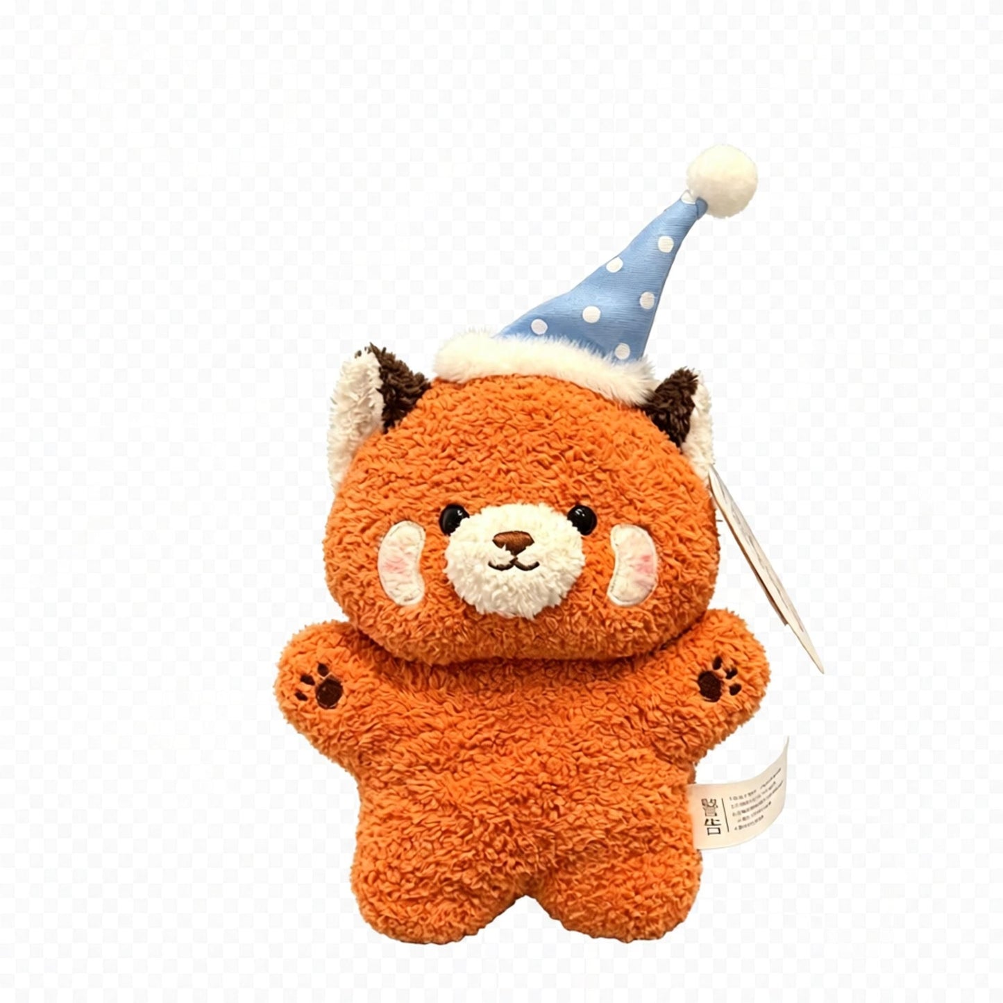 Goodnight Series Plush Toy - Soft Cuddly Animal Doll for Desk Decoration - Soothing Palm-Sized Stuffed Companion - Raccoon