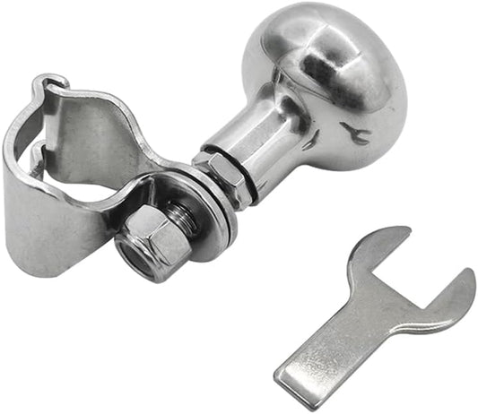 316 Stainless Steel Boat Steering Wheel Knob, Maneuvering Knob Dia. from 5/8'' to 1''