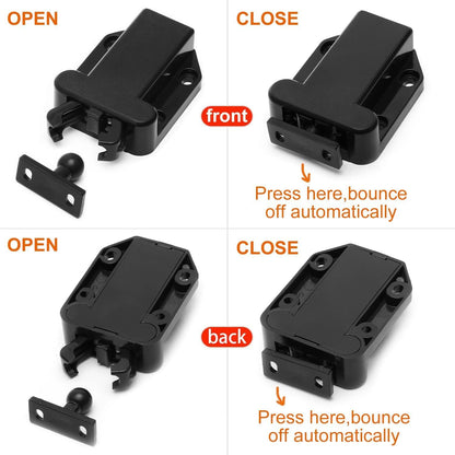 Goodchanceuk Push to Open Touch Release Catch, cabinet, doors, magnetic touch lock for drawer