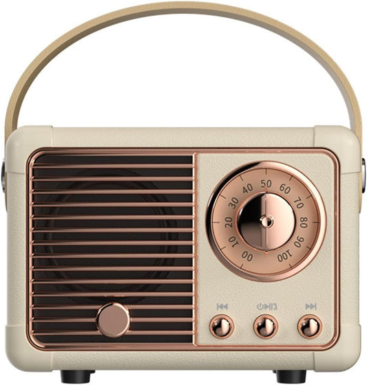 HM11 Vintage Speaker with, 5.0, USB Charging, 3W Output, 2-4 Hours Playback