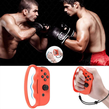 Grips for Nintendo Switch Fitness Boxing, Fit Boxing Clasp Accessories Handle for Adults and Children, for finger arcs, non-slip, making your boxing game experience smoother