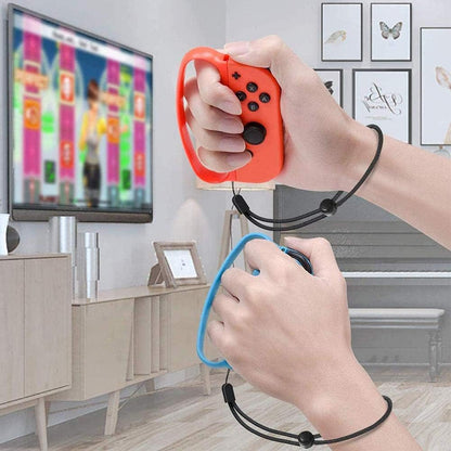 Grips for Nintendo Switch Fitness Boxing, Fit Boxing Clasp Accessories Handle for Adults and Children, for finger arcs, non-slip, making your boxing game experience smoother