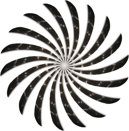 50pcs Turkey Feather Fletching 4'' / 5'' Right Wing Drop-Shaped Arrow Fletches Feathers Vanes for DIY Hunting Arrows Accessories Wooden Bamboo - 4inch