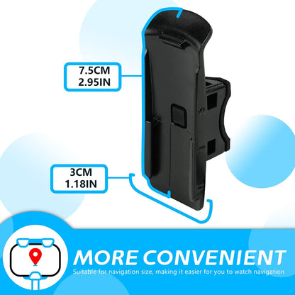 Bicycle/Bike Motor Cart Handlebar Mount Holder Compatible for Garmin eTrex 10 20 20x 30 30x / Touch 25 35 35t GPSMAP 62 62S 62ST 62SC Rino Handheld GPS