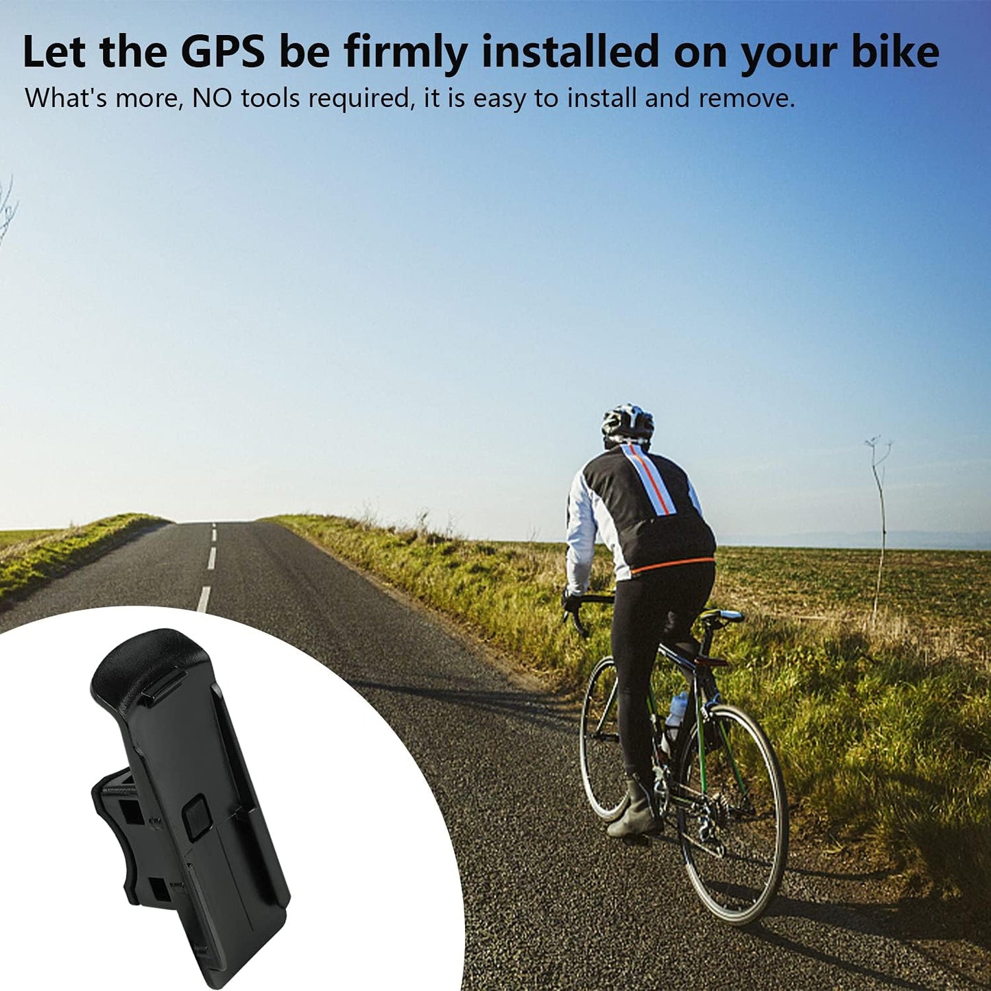 Bicycle/Bike Motor Cart Handlebar Mount Holder Compatible for Garmin eTrex 10 20 20x 30 30x / Touch 25 35 35t GPSMAP 62 62S 62ST 62SC Rino Handheld GPS