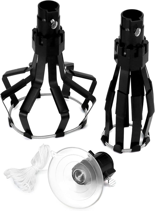 Professional lamp changing set - Lamp remover - Lamp removal and installation - 3-piece set - Suitable for light bulbs with high ceilings with standard, spotlight and recessed changers