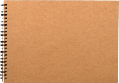 A4 sketchbook hardcover A4 spiral-bound sketchbook suitable for kids and adults 160 g/m² paper 60 pages (A4-1 pack)