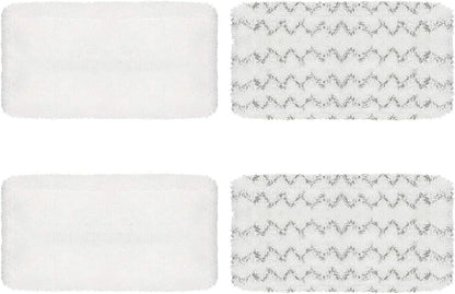 4 Pack Steam Mop Pads or Bissell Symphony 1252 1606670 1543 1652 1132 1530 11326 Vacuum and Steam Mop, Bissell 2747A Replacement Pads, Bissel Symphony Pet Mop Pads, Microiber Washable & Reusable