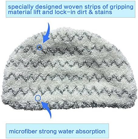 10PK  Replacement Pads Compatible with Bissell Powerresh Steam Mop 1940 1440 1806 1544 2075 2685 Series 19401 19404 19409 1940A 1940 1940N 1940T 1940Q 1940W B0006 15441 15443 2181 2814