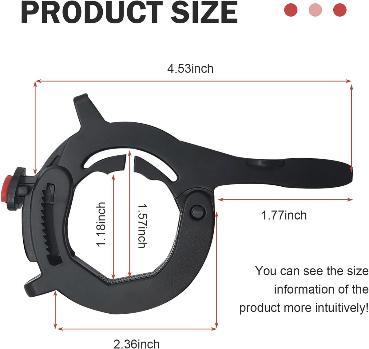 Motorcycle Cruise Control Assist, Handlebar Booster Clamp with Quick Release Throttle Button, Anti-skid Rustproof Throttle Lock, Universal Saver Conversion Accessory for Long Distance (Black)