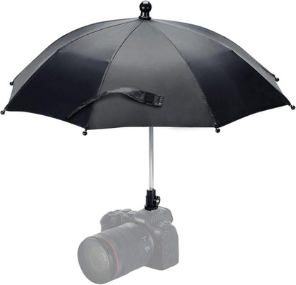 DSLR Mirrorless Camera Hot Shoe Umbrella Rain Cover Protector Sunshade for Canon EOS R100 R50 R8 R7 R10 R3 R6M2 R6V R5 C Rp R Rebel T8i T7 90D A7RVI A7R VI A7RV A7 IV A7S III II Z8 Z9 Z30 Z5 Z6 Z7II
