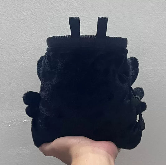 Black Chalk Bag Rock Climbing Equipment