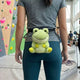 Frog Chalk Bag Rock Climbing Chalk Bag Suitable Bouldering Gym Indoor & Outdoor Climbing with Adjustable Belt