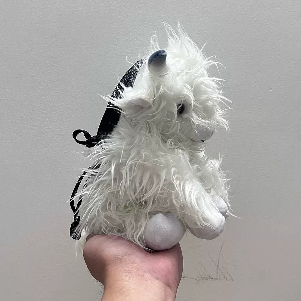 White Highland Cattle Chalk Bag Rock Climbing Equipment