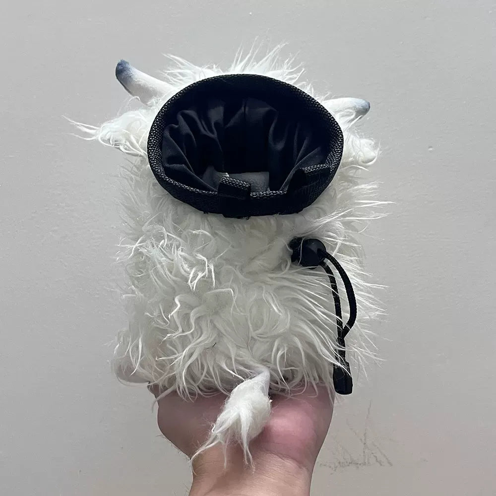 White Highland Cattle Chalk Bag Rock Climbing Equipment