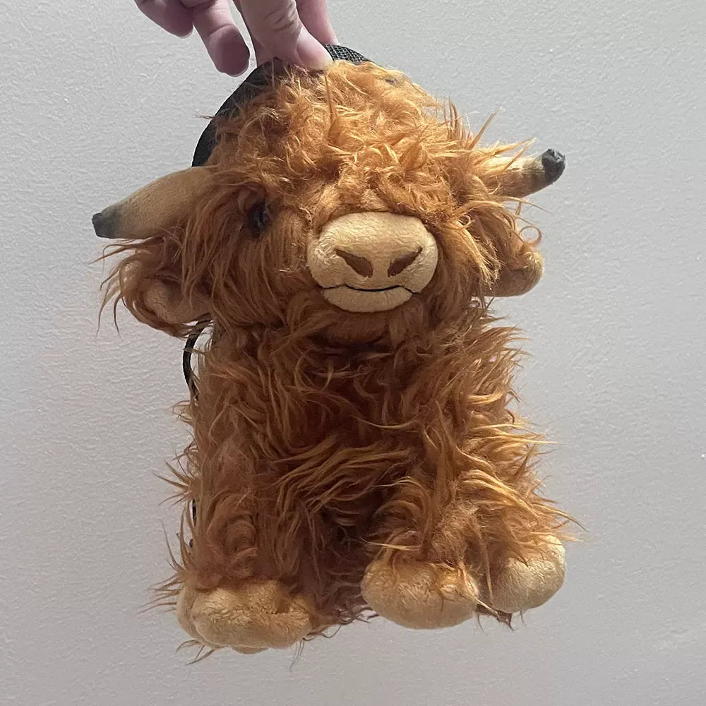 Highland Cattle Chalk Bag Rock Climbing Equipment