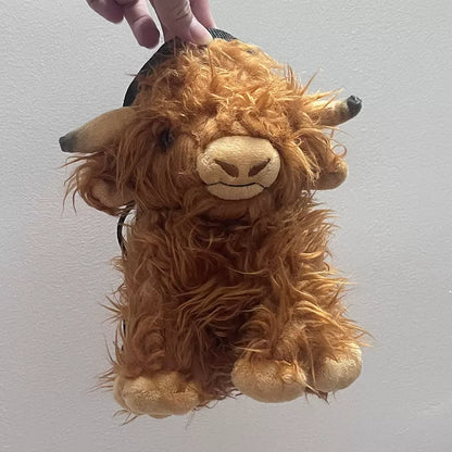 Highland Cattle Chalk Bag Rock Climbing Equipment